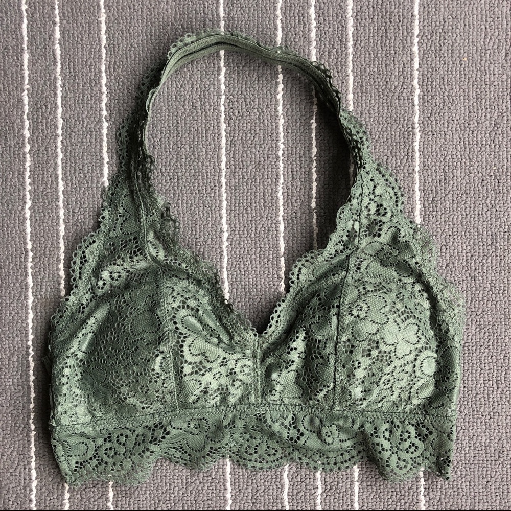 Aerie Lace Halter Bralette